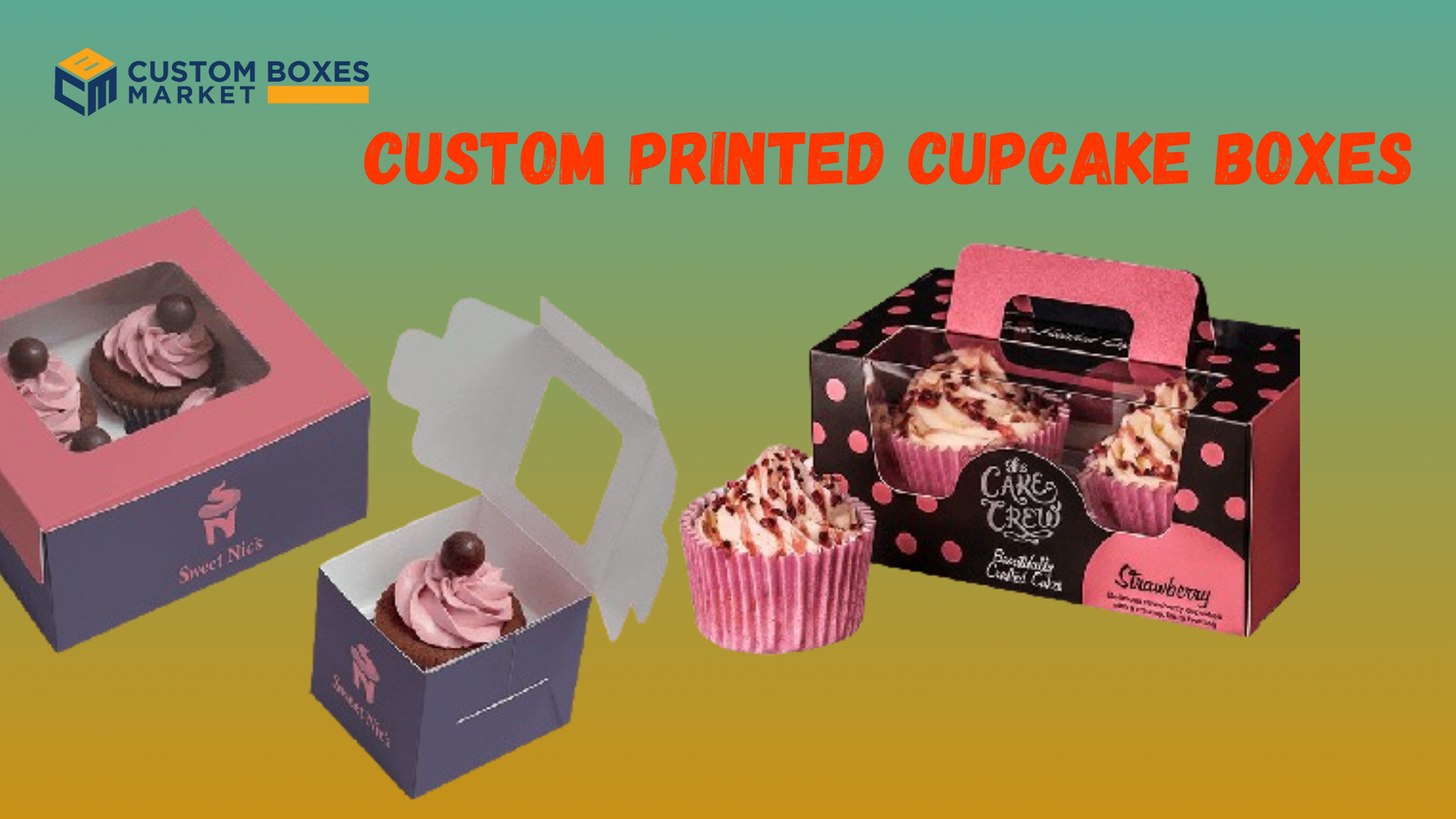 The Sweet Touch: Customized Cupcake Boxes for Delectable Delights