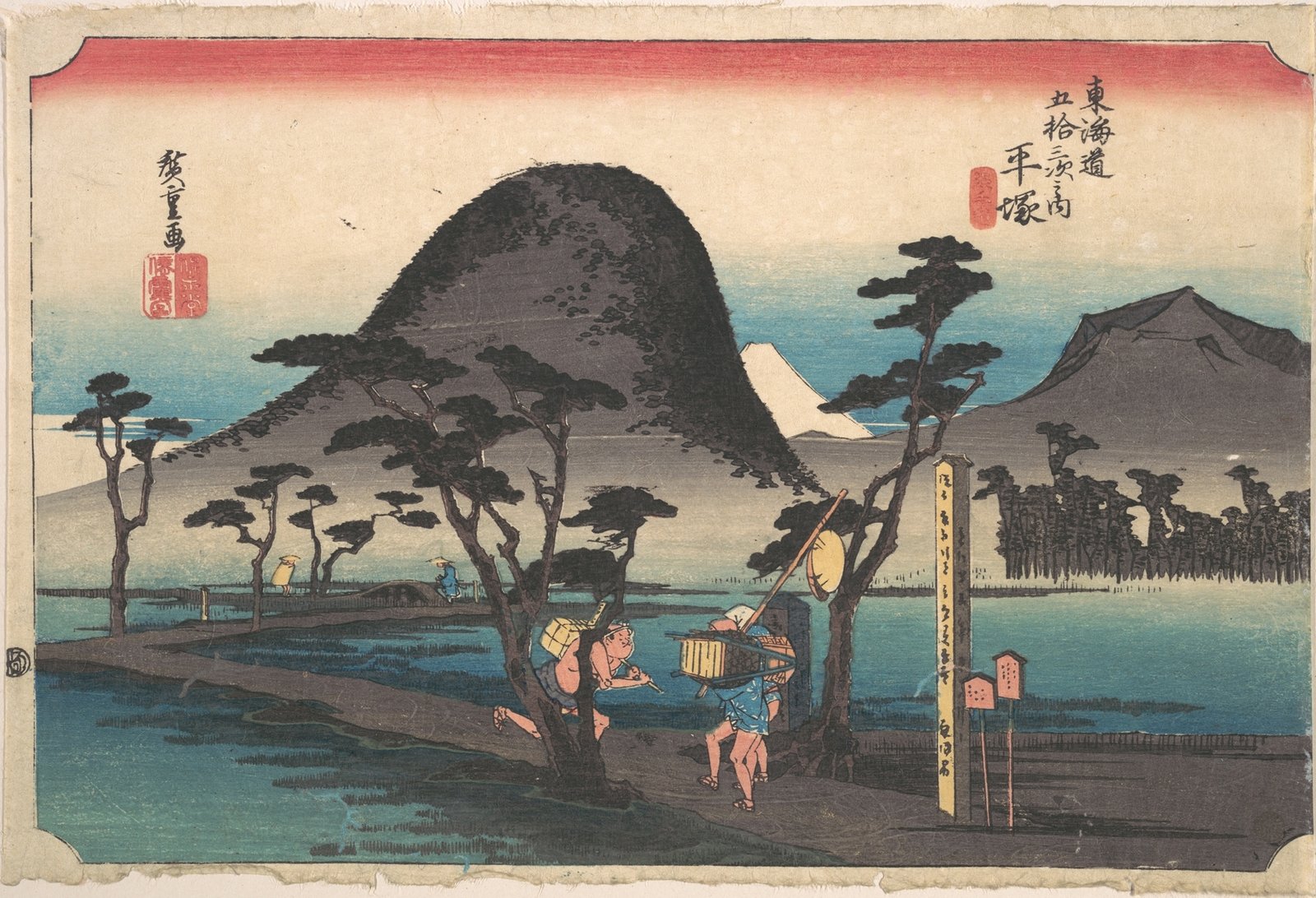 Hiroshige woodblock prints