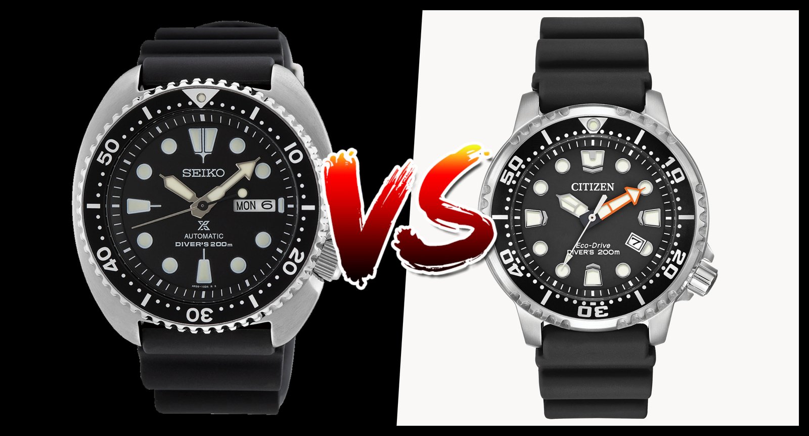 In-Depth Comparison: Seiko Prospex vs. Citizen Promaster Dive Watches