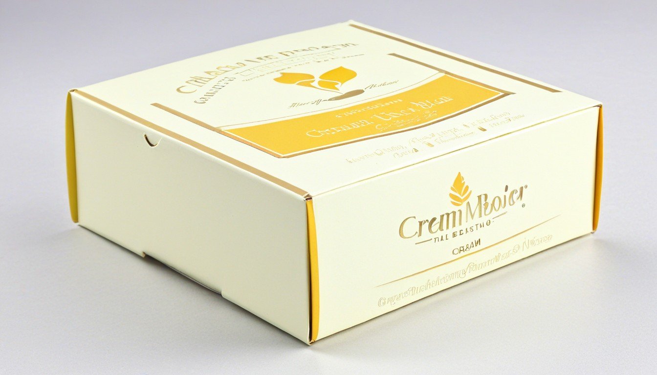 Custom Cream Boxes