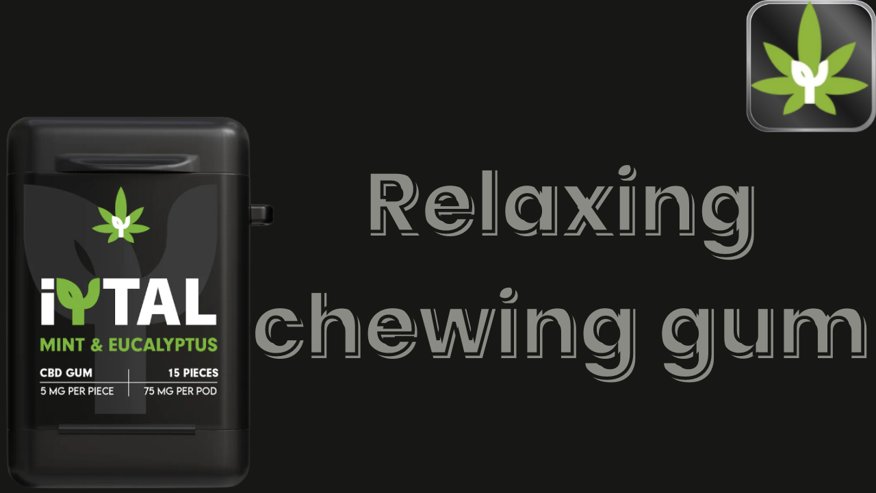 relaxing chewing gum