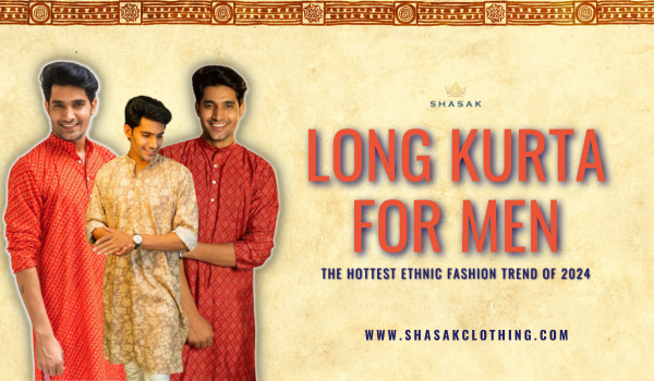 Shasak long kurta for men