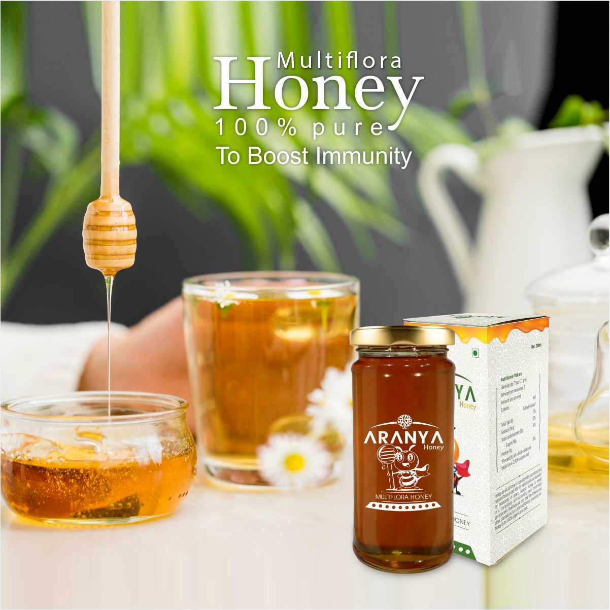 Multiflora honey benefits