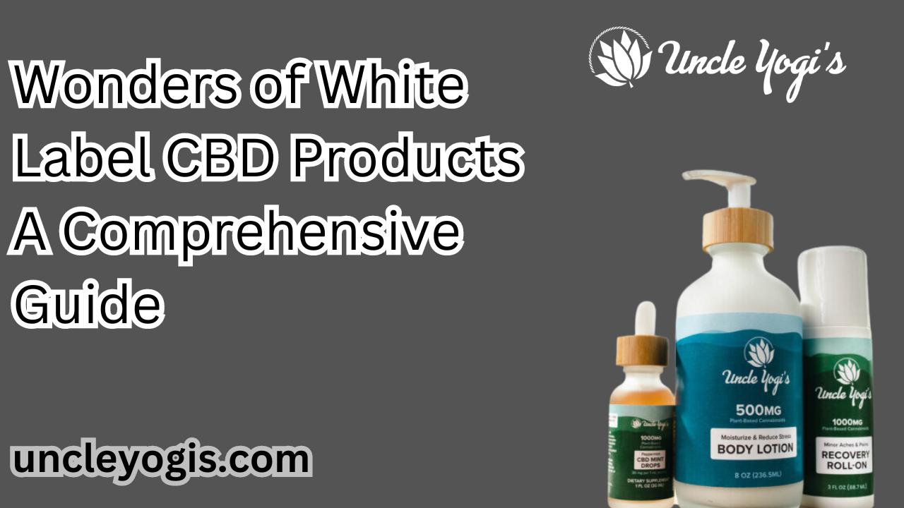 White Label CBD Products