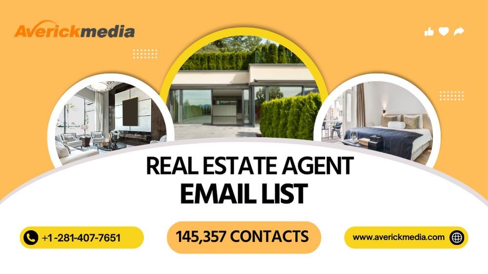 real estate agent email list